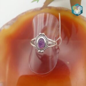 Amethist Ring zilver