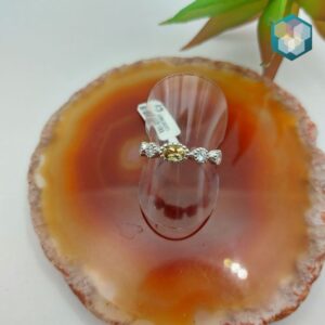 Citrien Ring Zilver