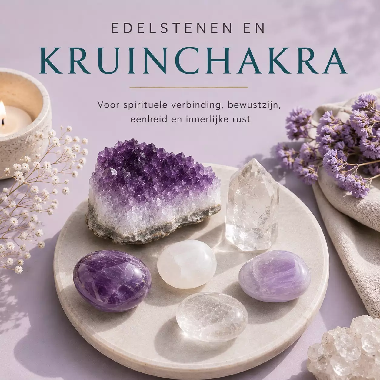 Lindenhorst Edelstenen en Mineralen Kruinchakra