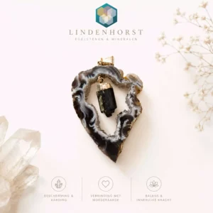Toermalijn Geode hanger